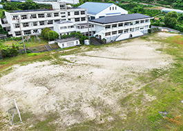 写真：屋外実技練習場